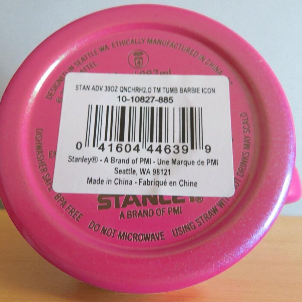 STANLEY X BARBIE 30 oz Quencher H2.0 Tumbler (Limited Edition) New in Box - Picture 10 of 14